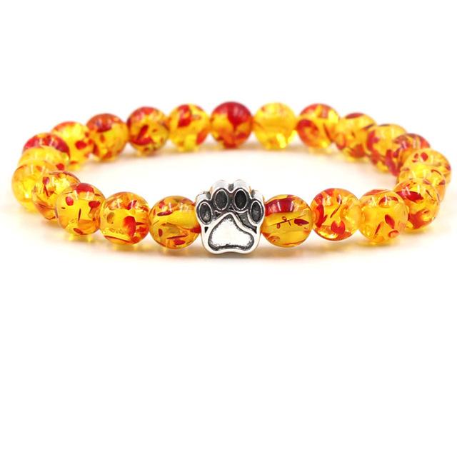 Lava Essence Bracelet-Orange-Nora Luxe
