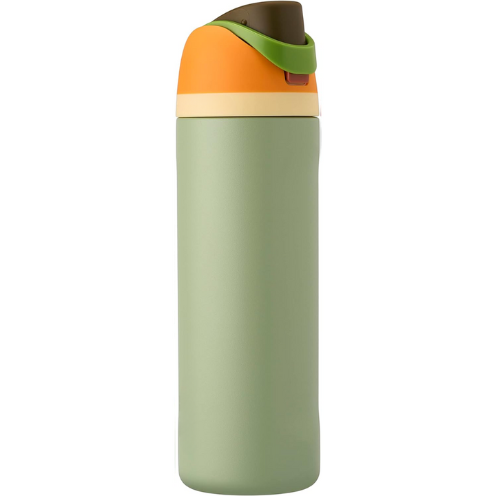 Leak-proof Insulated Stainless Steel Water Bottle with Straw - BPA-free-450 ml-Green-Nora Luxe