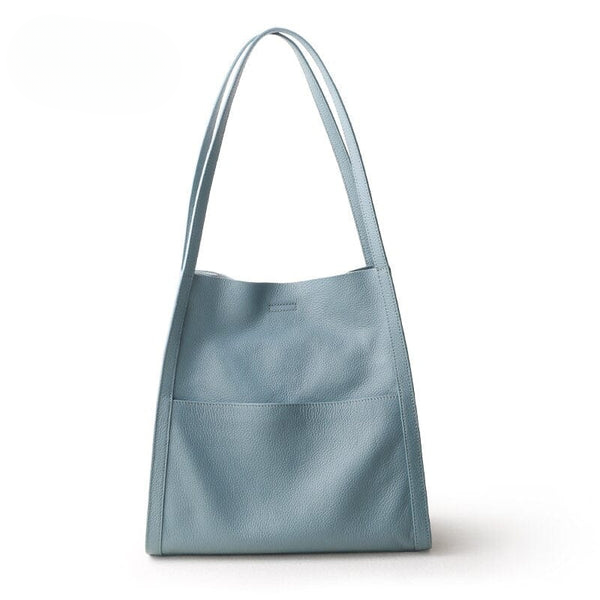 Learning Handbags - Aria-Light Blue-Nora Luxe