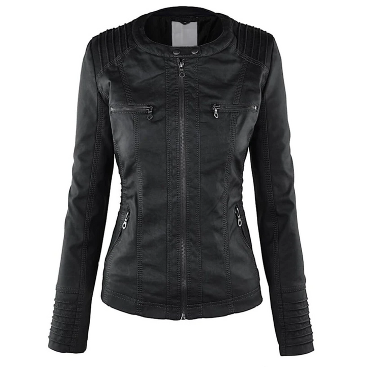 Learning Ladies Jacket with Hood - Emma-Black-S-Nora Luxe