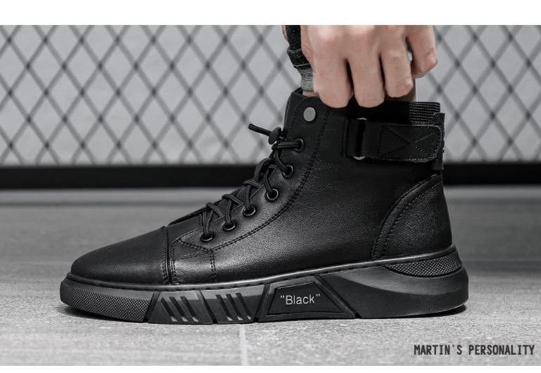 Leather Men's Shoes - PrimeWalk-7-Nora Luxe