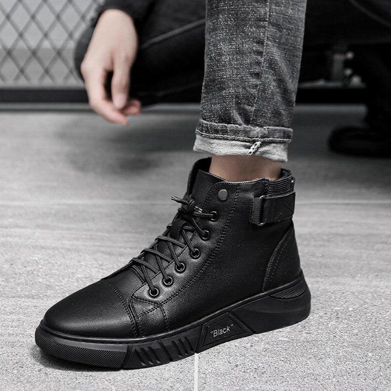 Leather Men's Shoes - PrimeWalk-7-Nora Luxe