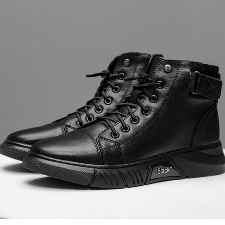 Leather Men's Shoes - PrimeWalk-7-Nora Luxe