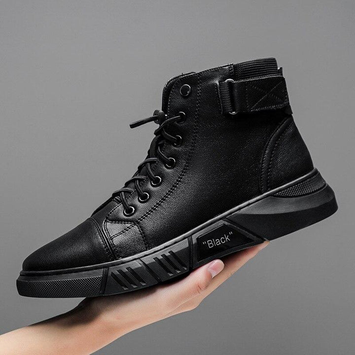 Leather Men's Shoes - PrimeWalk-7-Nora Luxe