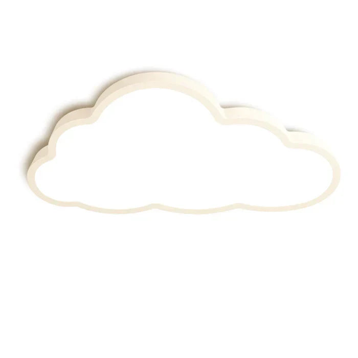 LED Ceiling Light for Children's Rooms - CloudLight-Blue-19.29 in-White-Nora Luxe