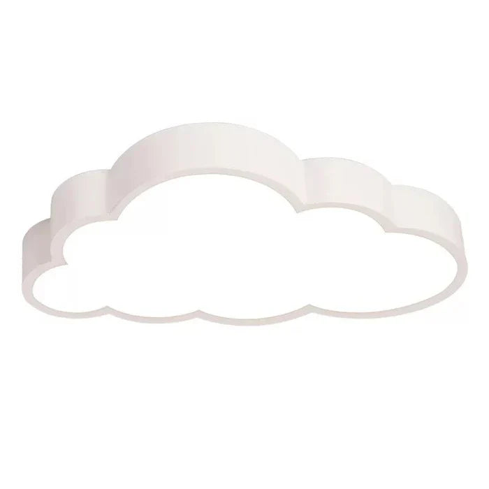 LED Ceiling Light for Children's Rooms - CloudLight-White-19.29 in-White-Nora Luxe