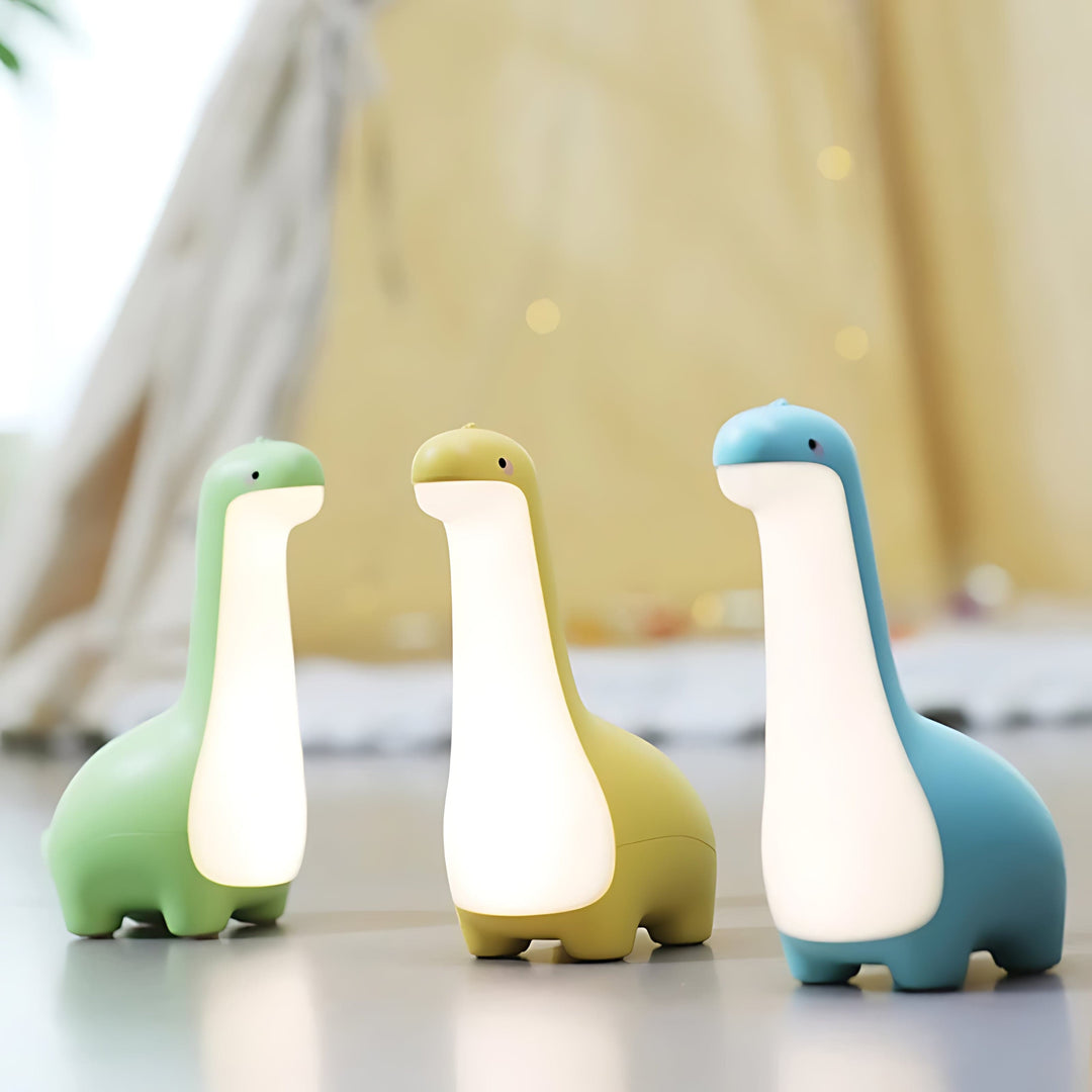 LED Dinosaur Night Lamp for Soothing Nights - RexGlow-Green-Nora Luxe