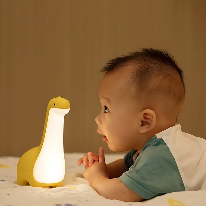 LED Dinosaur Night Lamp for Soothing Nights - RexGlow-Green-Nora Luxe