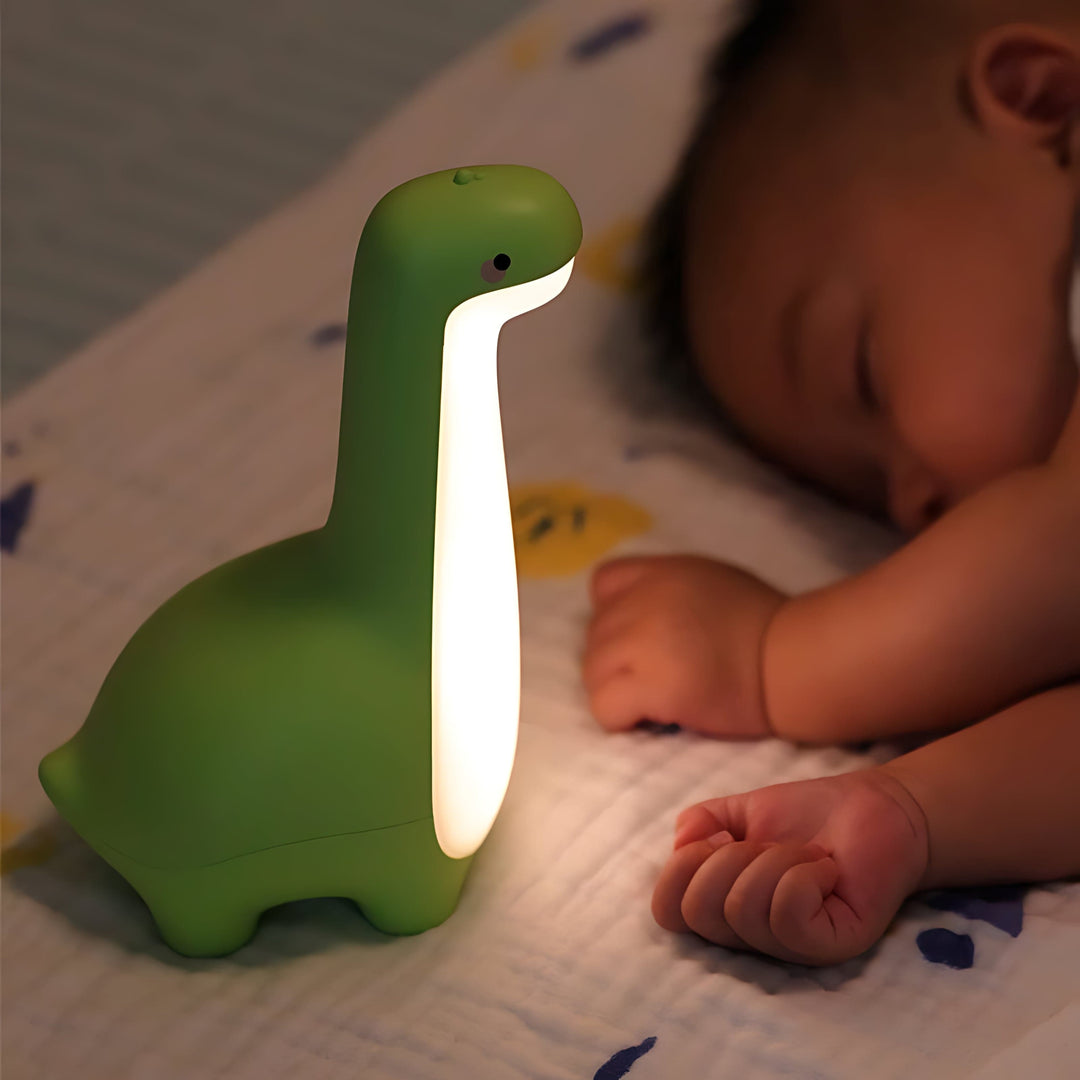LED Dinosaur Night Lamp for Soothing Nights - RexGlow-Green-Nora Luxe