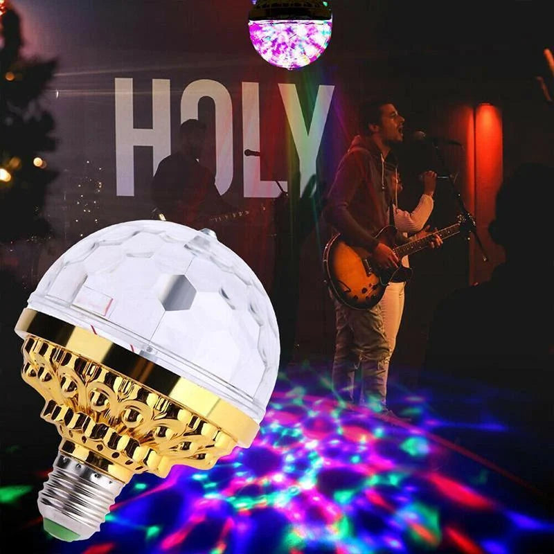 LED Disco Party Lamp – PartyGlow Spin-Nora Luxe