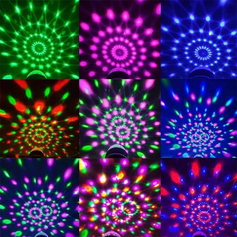 LED Disco Party Lamp – PartyGlow Spin-Nora Luxe