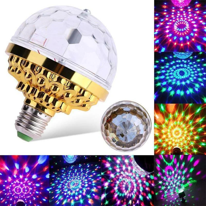 LED Disco Party Lamp – PartyGlow Spin-Nora Luxe