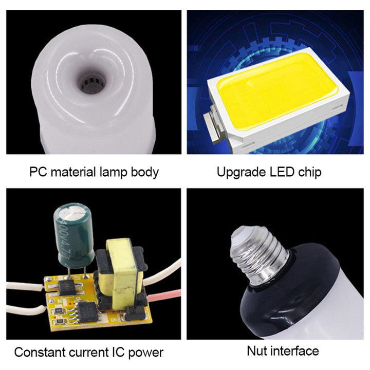 LED FLAME LIGHT PARTY LAMP - 4 MODES SIMULATING FIRE-E14 3Modes A-Nora Luxe