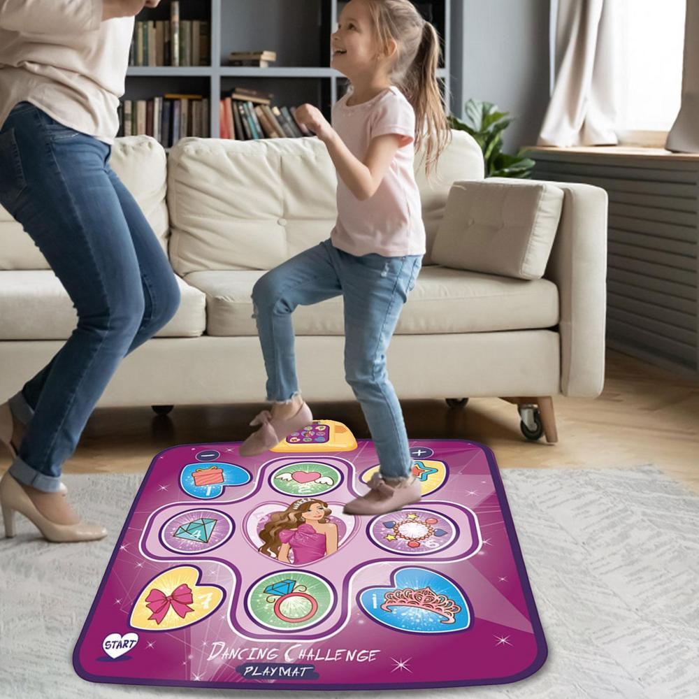 LED Interactive Dance Mat - RhythmGlow-Princess-Nora Luxe