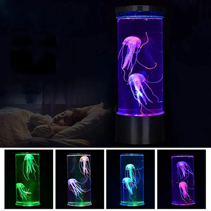 LED Jellyfish Lava Lamp - OceanGlow-Nora Luxe