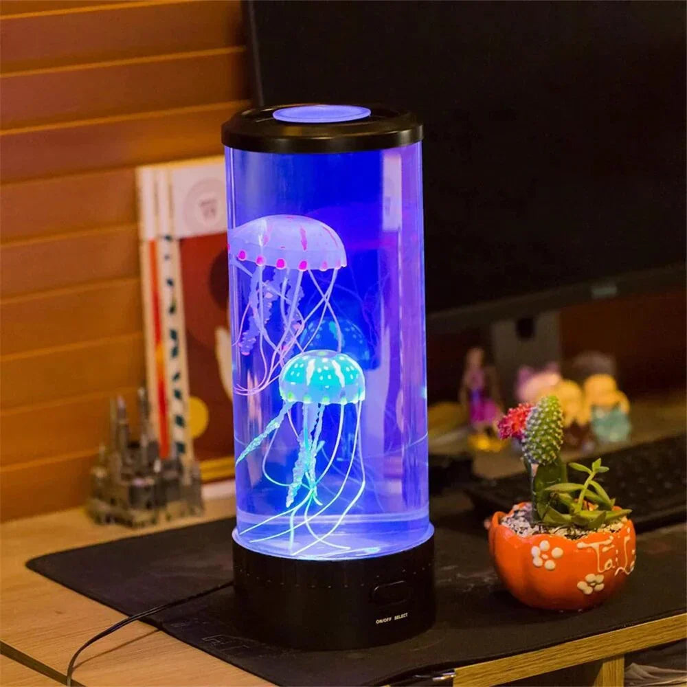 LED Jellyfish Lava Lamp - OceanGlow-Nora Luxe