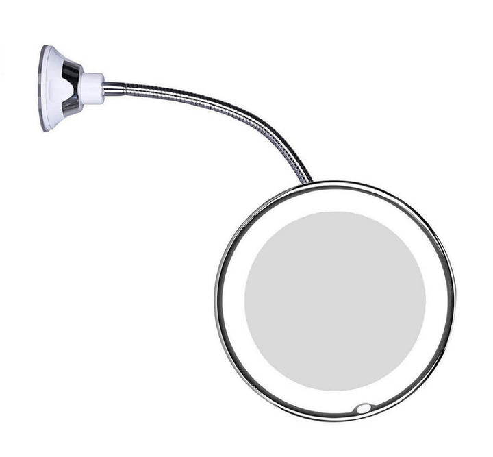LED Magnifying Mirror with Flexible Gooseneck – Claravue-The Livary