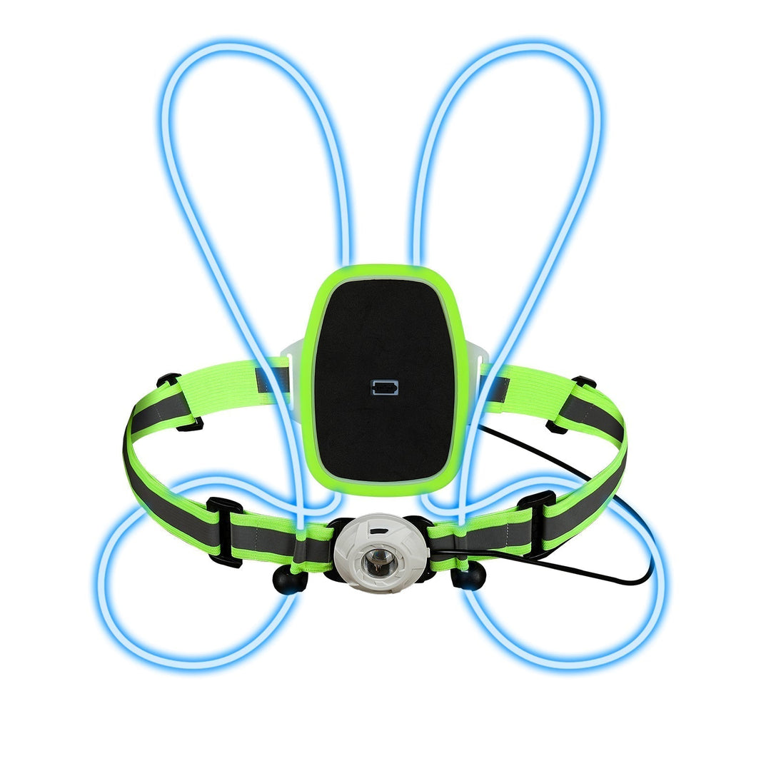 LED Safety Vest for Running - ReflectSafe-Nora Luxe