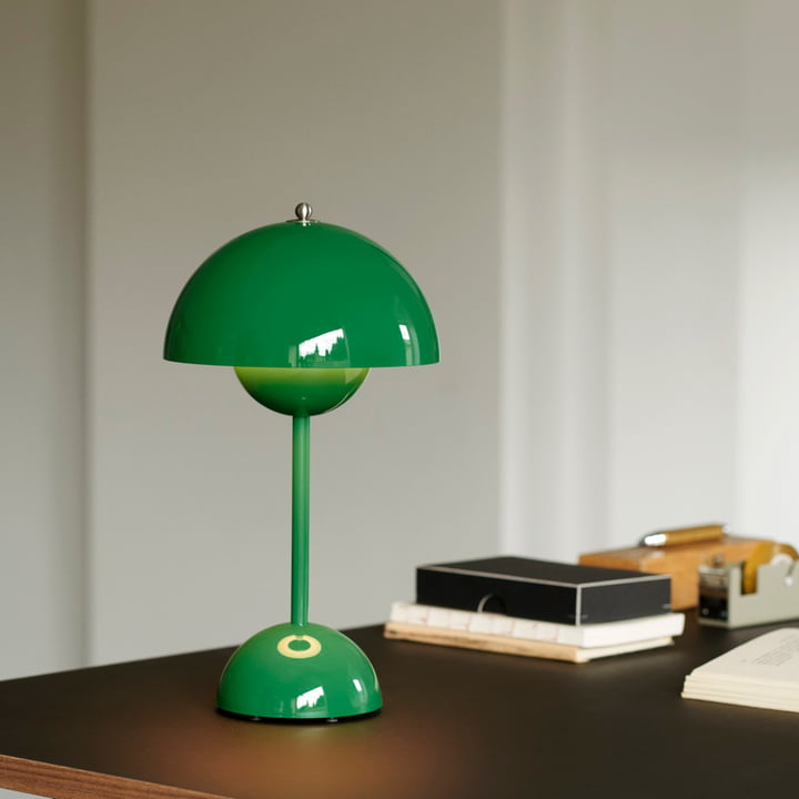 LED Table Lamp - MoonGlow-White-Nora Luxe