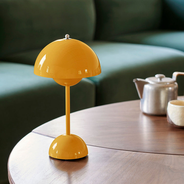 LED Table Lamp - MoonGlow-White-Nora Luxe