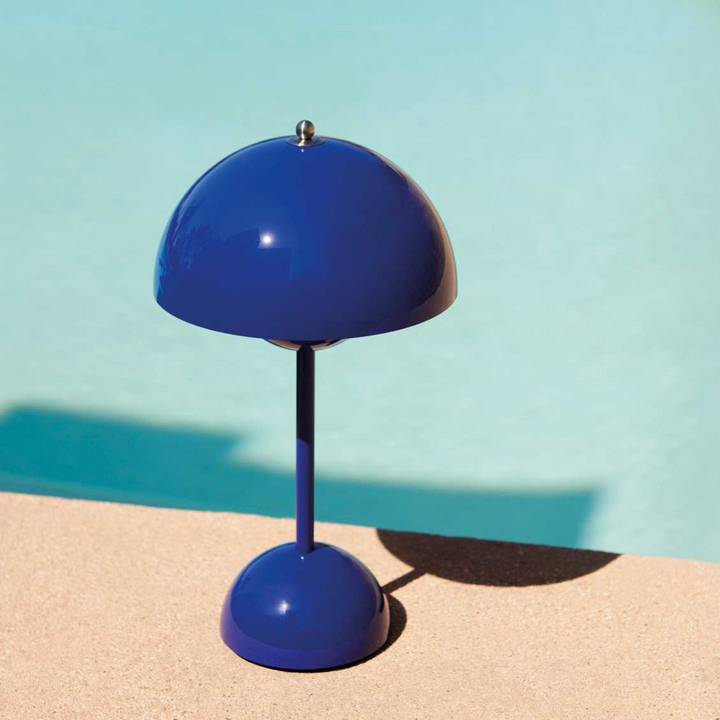 LED Table Lamp - MoonGlow-White-Nora Luxe