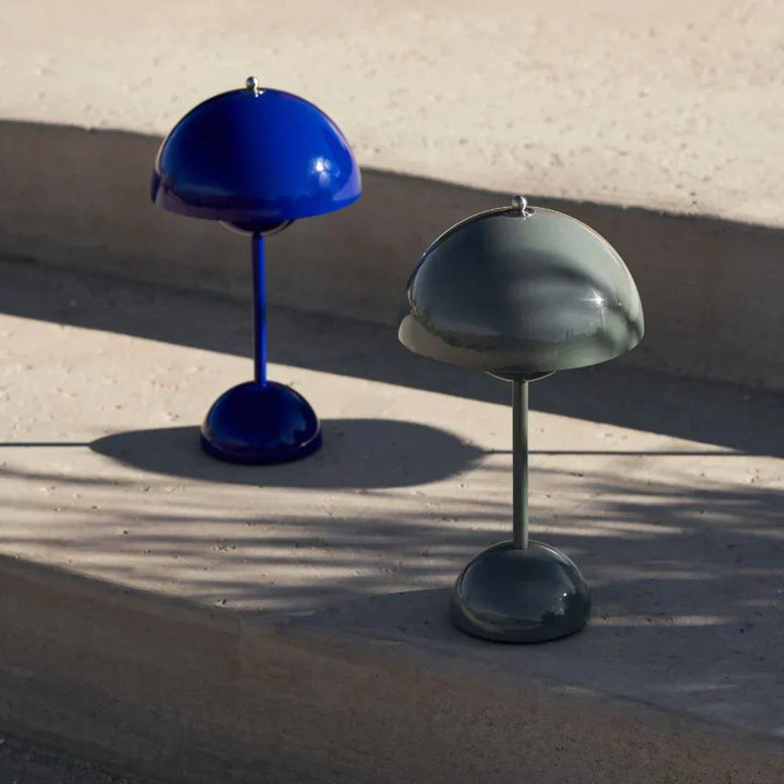LED Table Lamp - MoonGlow-White-Nora Luxe