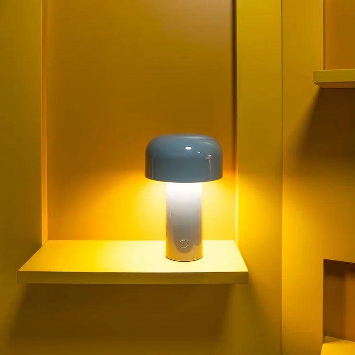 LED Table Lamp with Three Color Dimming Function - Luminor-White-Nora Luxe