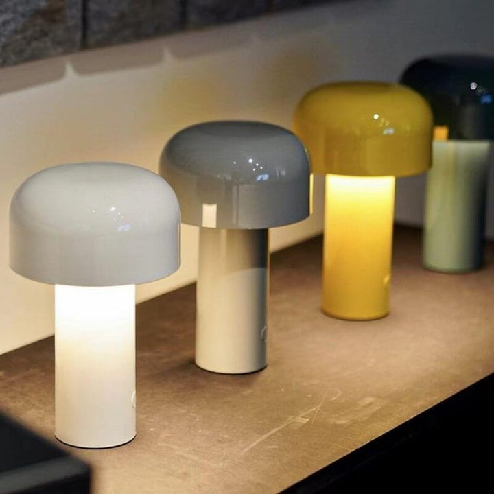 LED Table Lamp with Three Color Dimming Function - Luminor-White-Nora Luxe