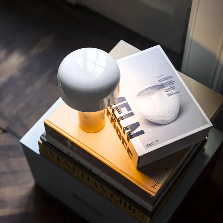LED Table Lamp with Three Color Dimming Function - Luminor-White-Nora Luxe