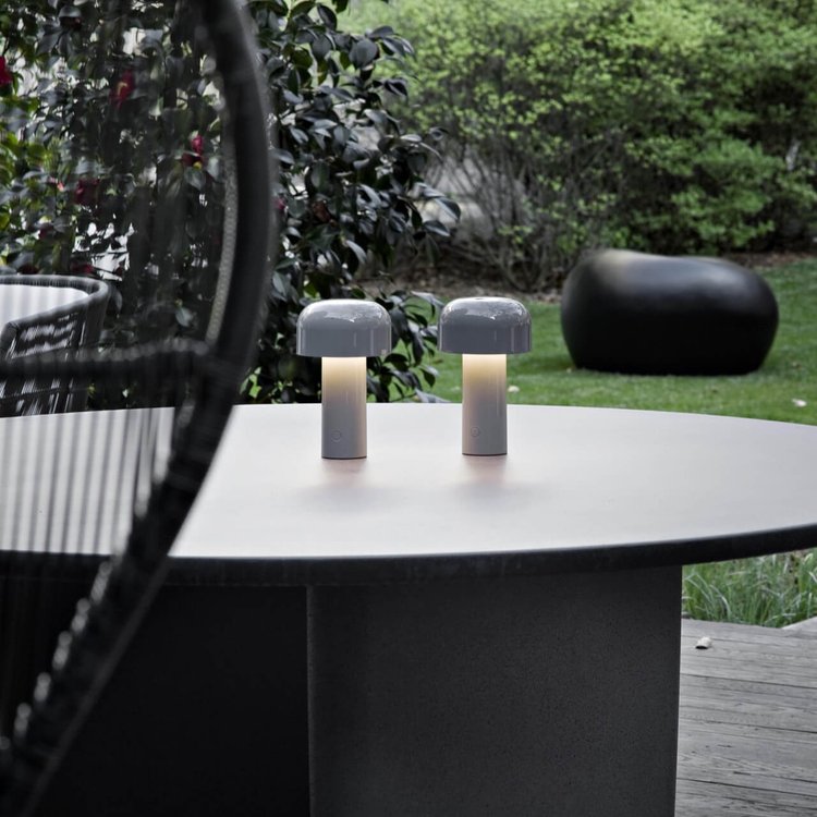 LED Table Lamp with Three Color Dimming Function - Luminor-White-Nora Luxe