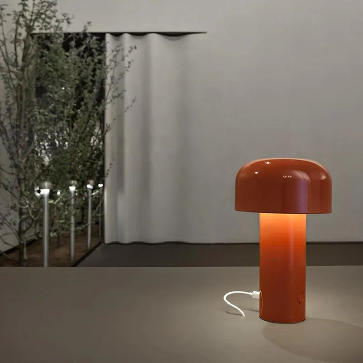 LED Table Lamp with Three Color Dimming Function - Luminor-White-Nora Luxe