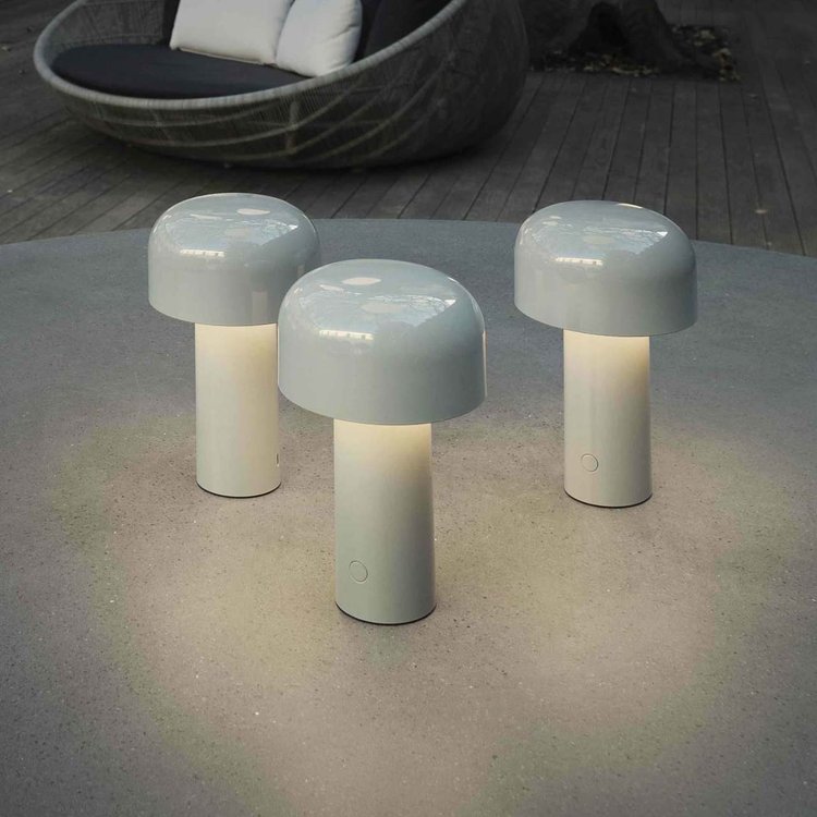 LED Table Lamp with Three Color Dimming Function - Luminor-White-Nora Luxe