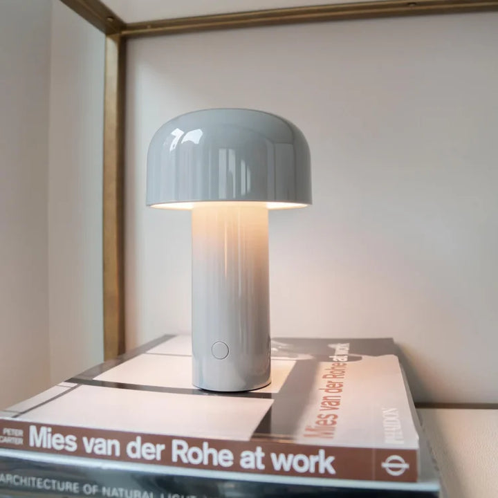LED Table Lamp with Three Color Dimming Function - Luminor-White-Nora Luxe