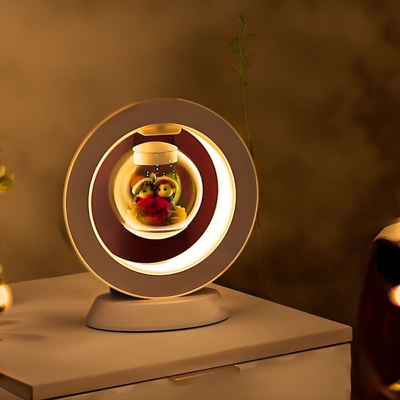 Levitation Flower with Magnetic Rotation – Floravia-Christmas lovers-No-The Livary