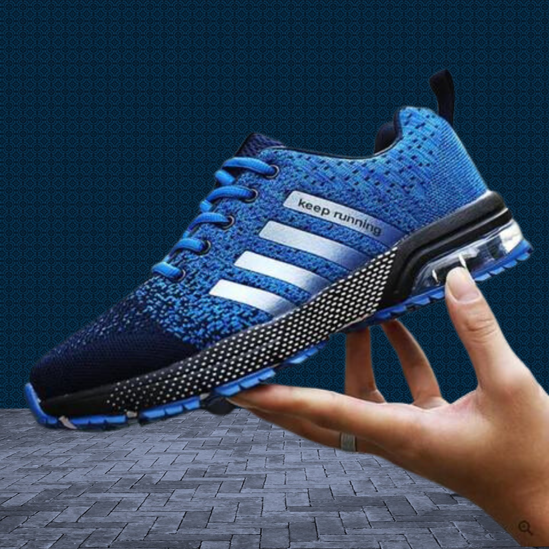 Light & Orthopaedic Comfort Sneakers with Cushioning – Movix Air-Blue-3-Nora Luxe
