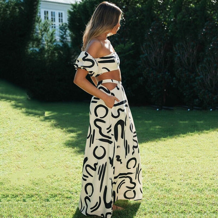 Light & Stylish Two-Piece Ladies Boho Set – Amira-XS-Nora Luxe