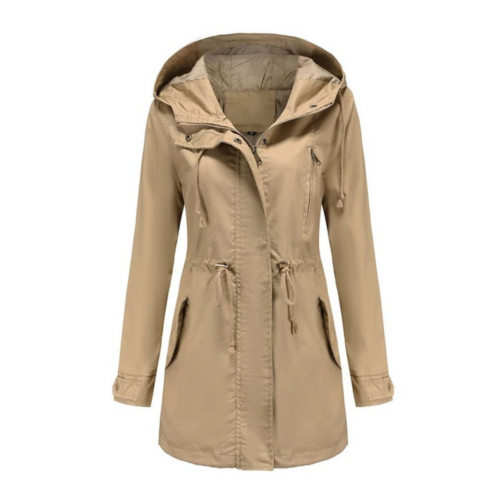 Light & Stylish Women's Summer Jacket with Long Fit – Amira-Brown-S-Nora Luxe