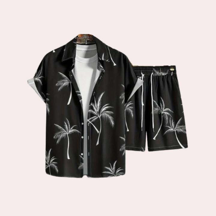 Light Summer Set for Men - Elias-Black-S-Nora Luxe