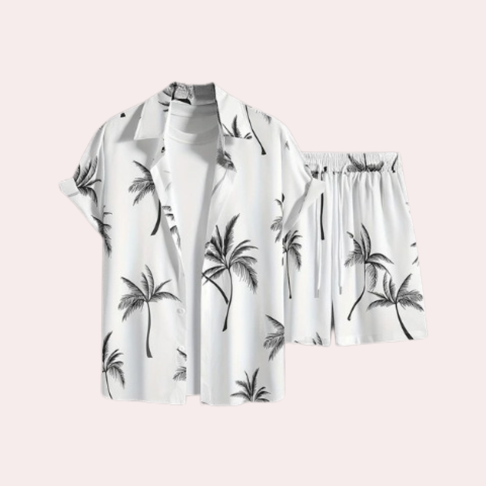 Light Summer Set for Men - Elias-White-S-Nora Luxe