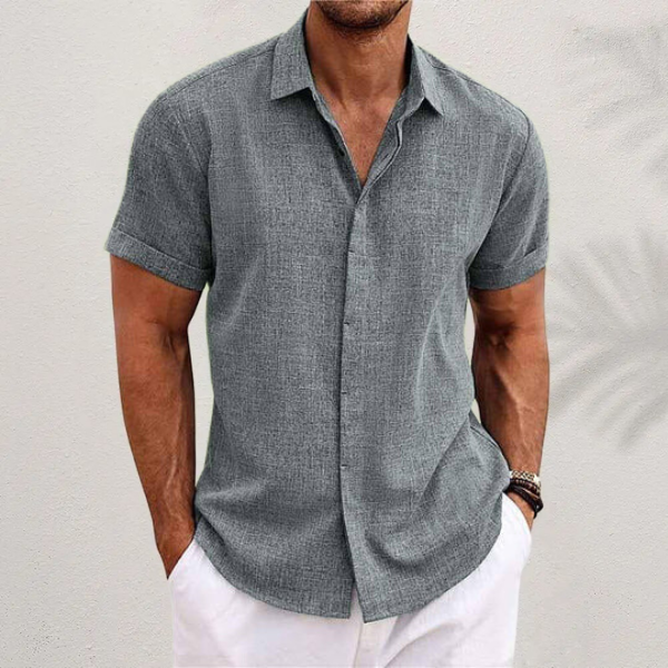 Light Summer Shirt for Men – Lark-Gray-XS-State of Style