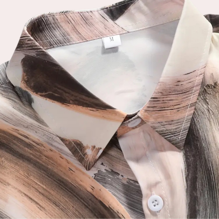 Light Summer Shirt for Men - Matteo-S-Nora Luxe
