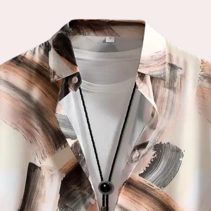 Light Summer Shirt for Men - Matteo-S-Nora Luxe