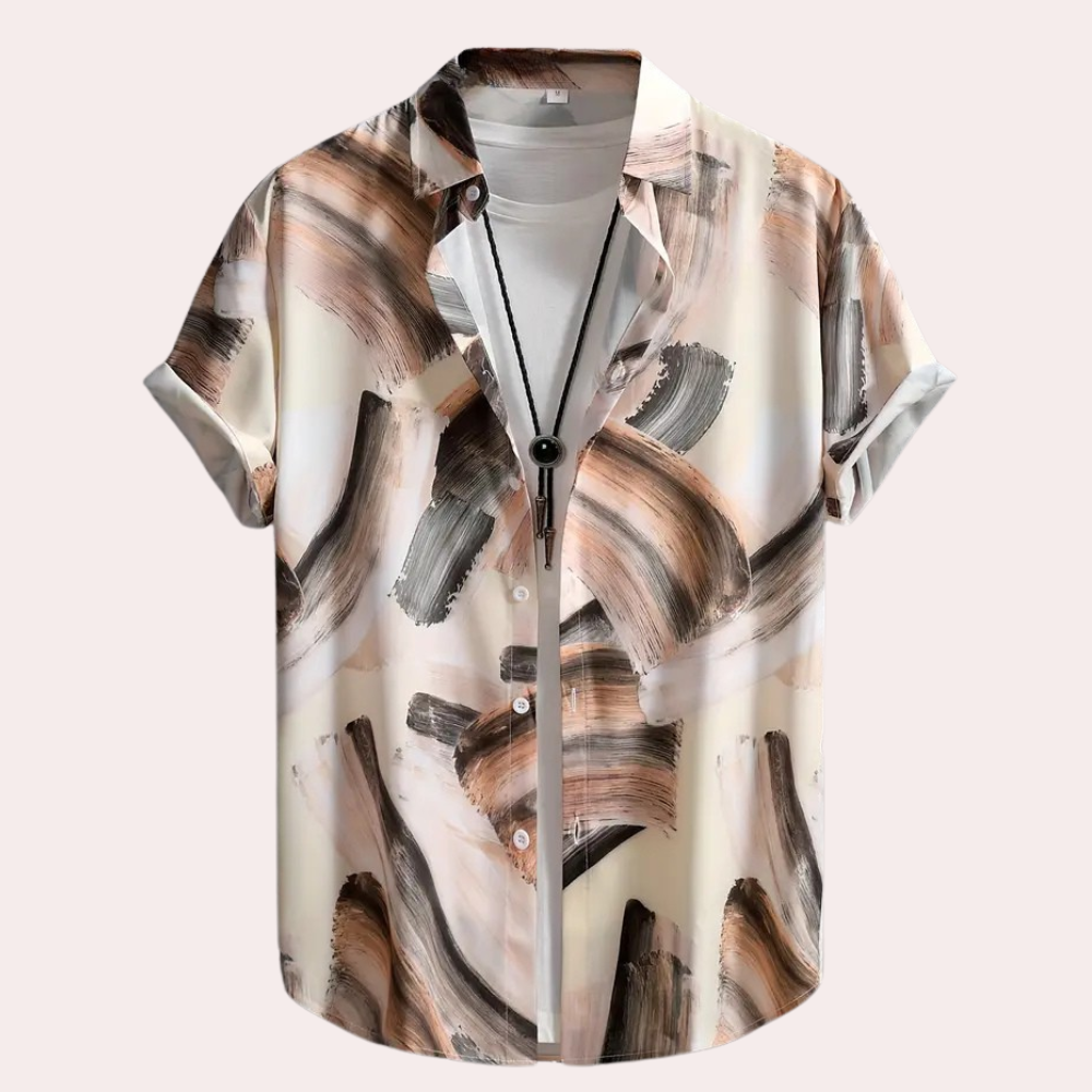 Light Summer Shirt for Men - Matteo-S-Nora Luxe