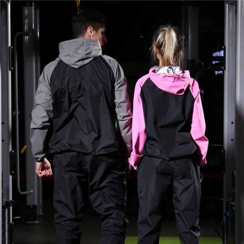 Light Unisex Training Set with Zipper & Hood – Remo-Men's Black-S-Nora Luxe