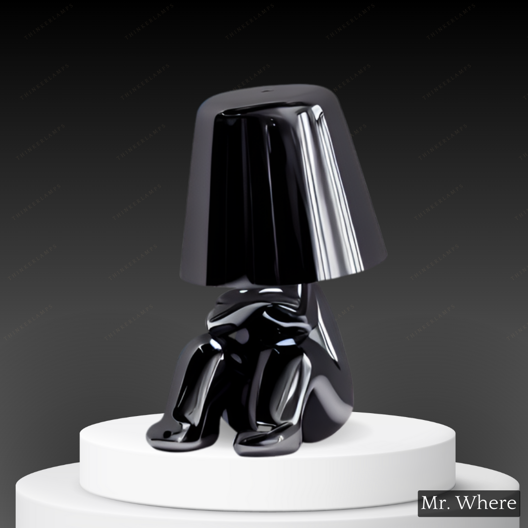 Lighting lamp for Thinkers - BrightMind-Black-Mr. Where-Nora Luxe