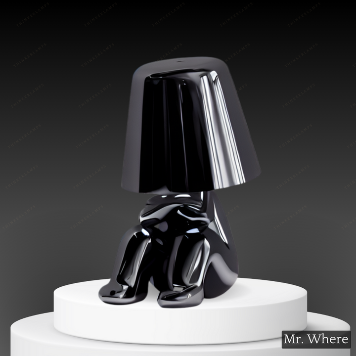 Lighting lamp for Thinkers - BrightMind-Black-Mr. Where-Nora Luxe