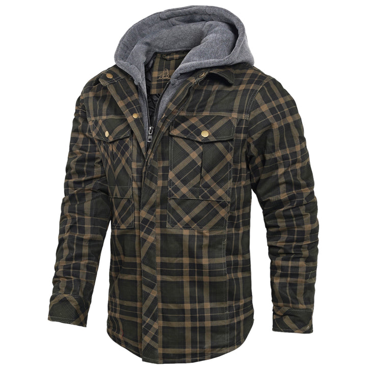 Lightweight Autumn Jacket for Men - Vertex-Dark Orange-S-Nora Luxe
