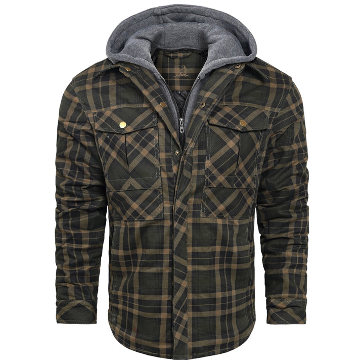 Lightweight Autumn Jacket for Men - Vertex-Dark Orange-S-Nora Luxe