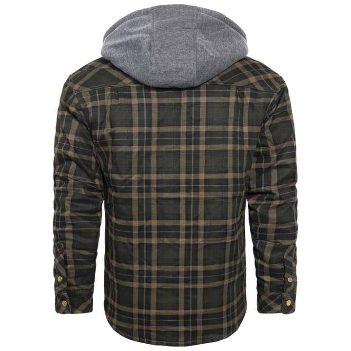 Lightweight Autumn Jacket for Men - Vertex-Dark Orange-S-Nora Luxe