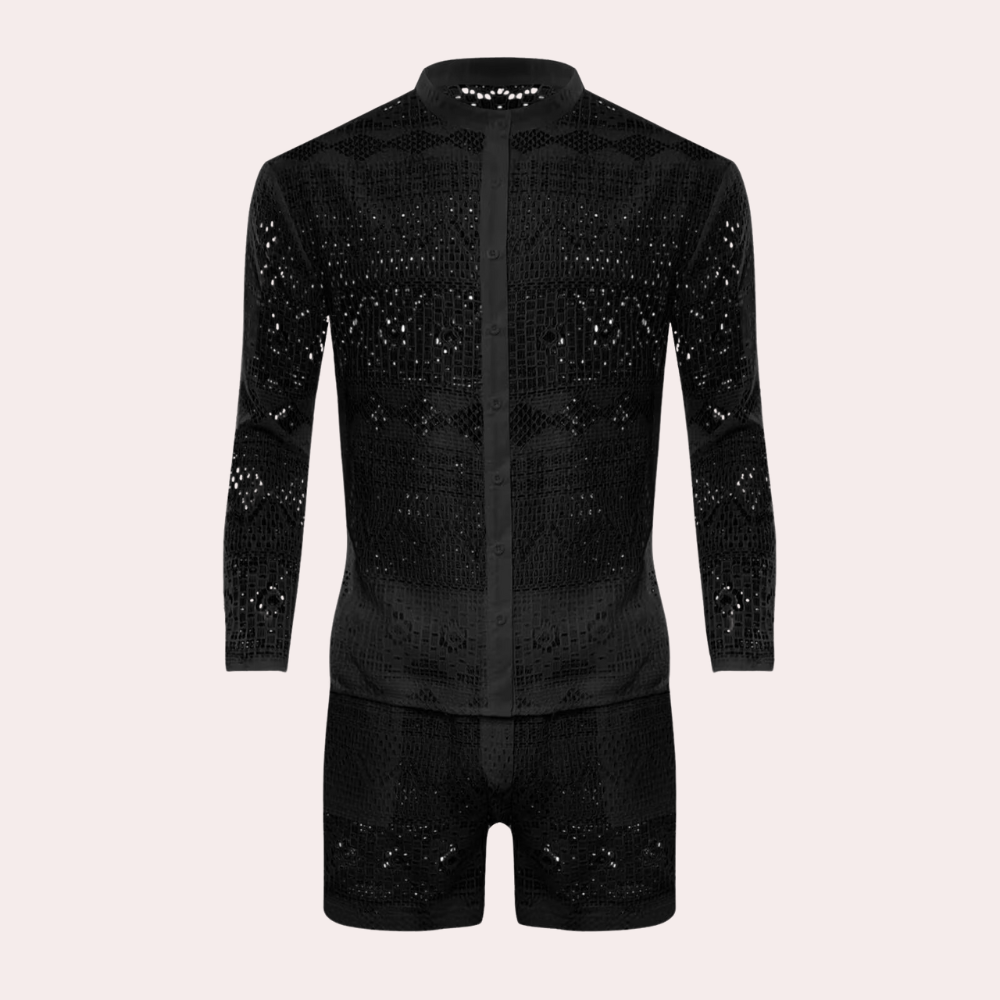 Lightweight Edge Somerset for Men - Cai-Black-S-Nora Luxe